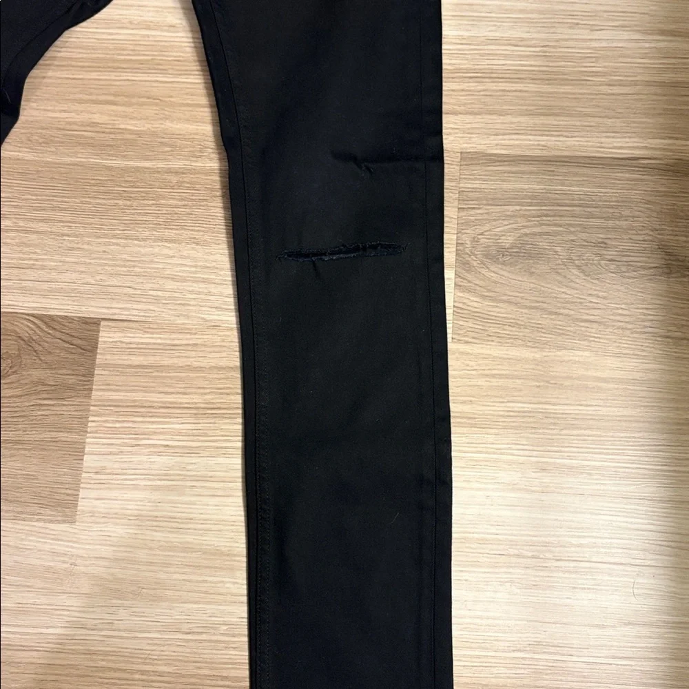 Topman Men's Black Stretch Skinny Jeans 32x34